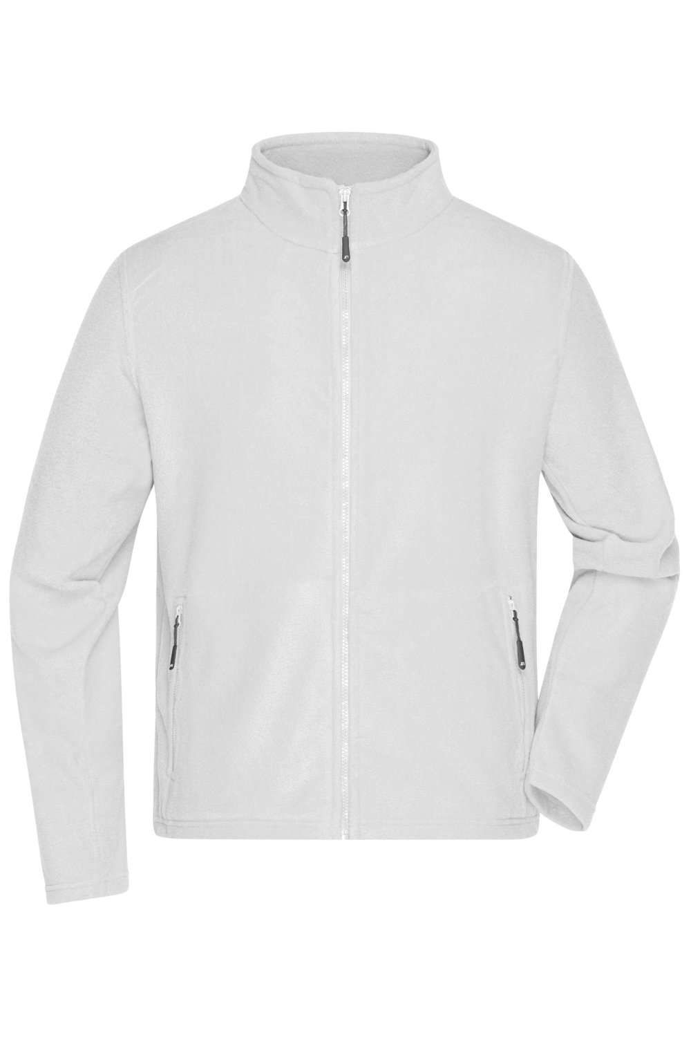 Daiber Men's Fleece Jacket in White – Vorderansicht