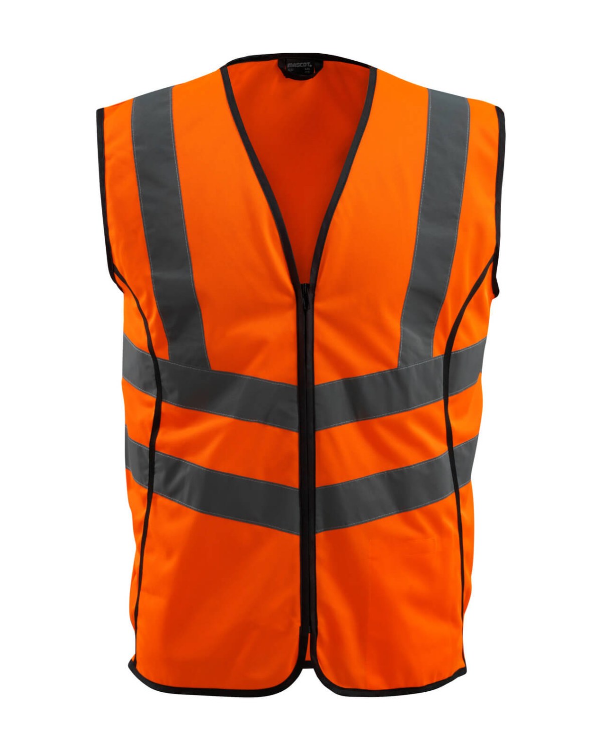 MASCOT Wingate Warnweste in Hi-Vis Orange – Vorderansicht