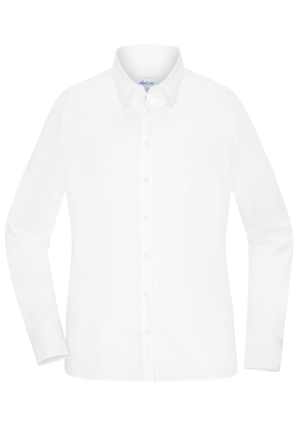 Daiber Ladies' Shirt - MODERN FIT - in White – Vorderansicht