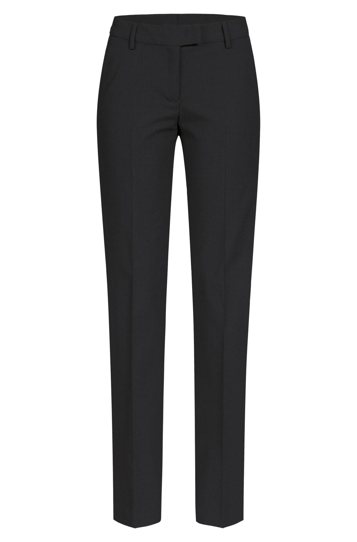 Greiff Damen-Hose RF Premium in Schwarz – Vorderansicht