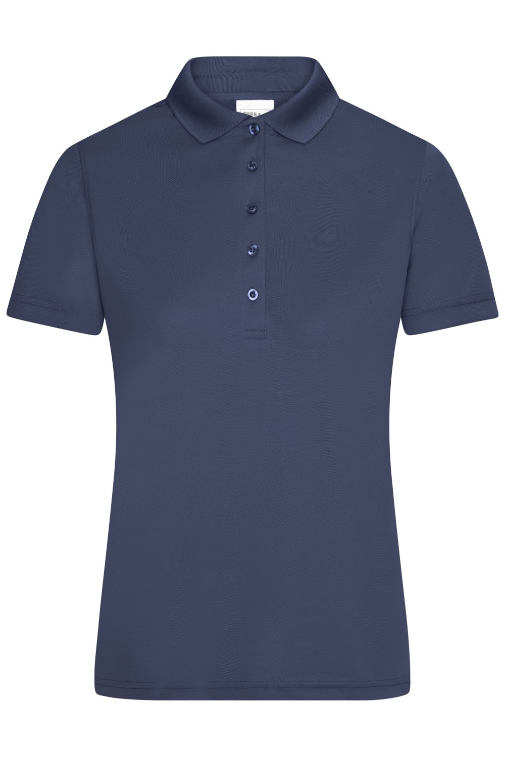 Daiber Ladies' Active Polo in Navy – Vorderansicht