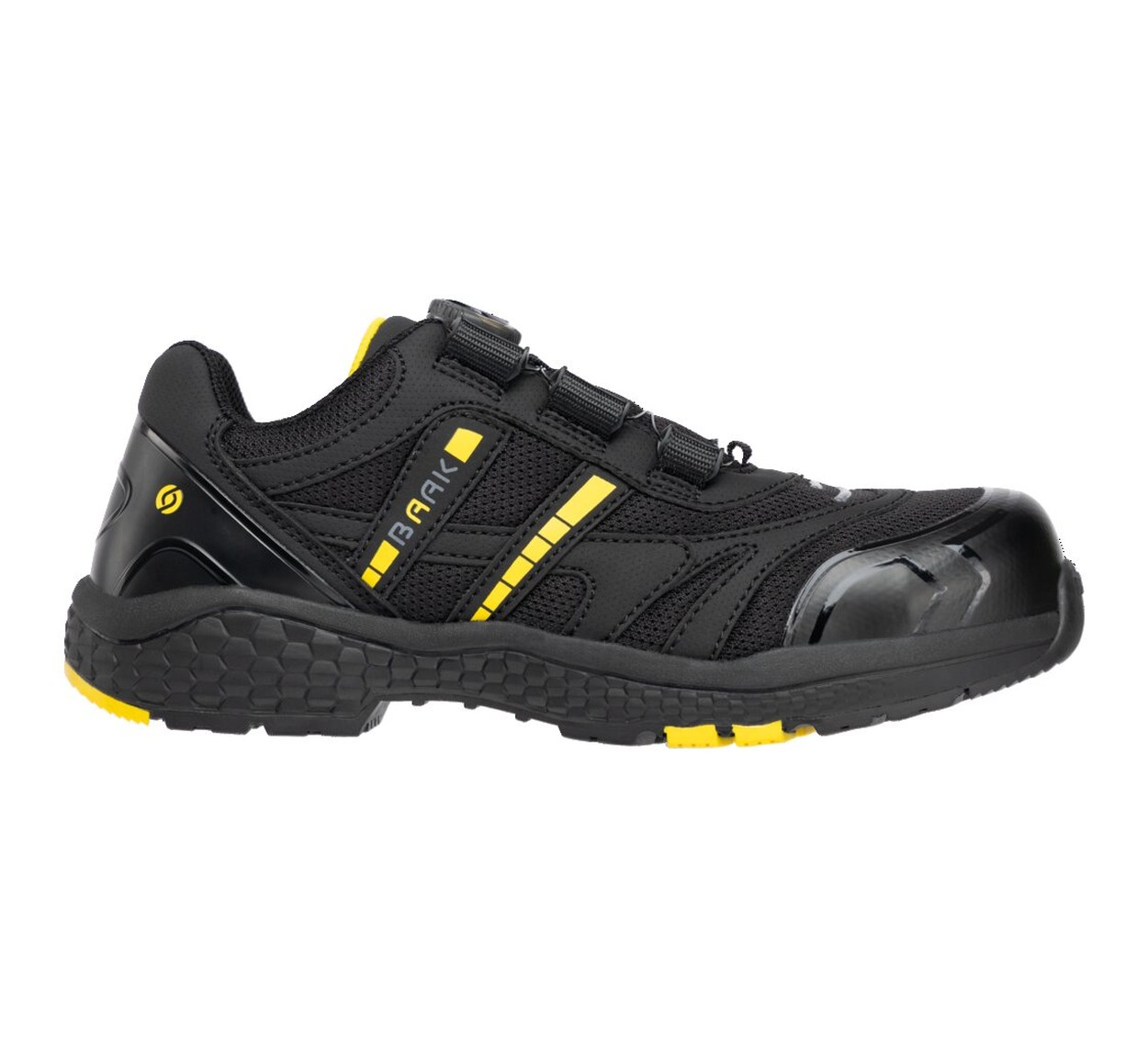 BAAK Halbschuh S1PS FO HRO LG SR ESD Admiral John in Schwarz – Vorderansicht