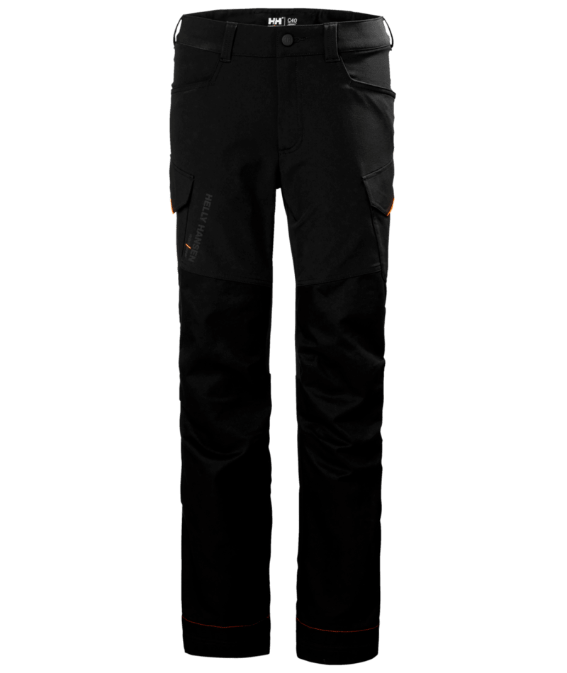 Helly Hansen Workwear W CHELSEA EVO BRZ CARGO PANT in Schwarz – Vorderansicht