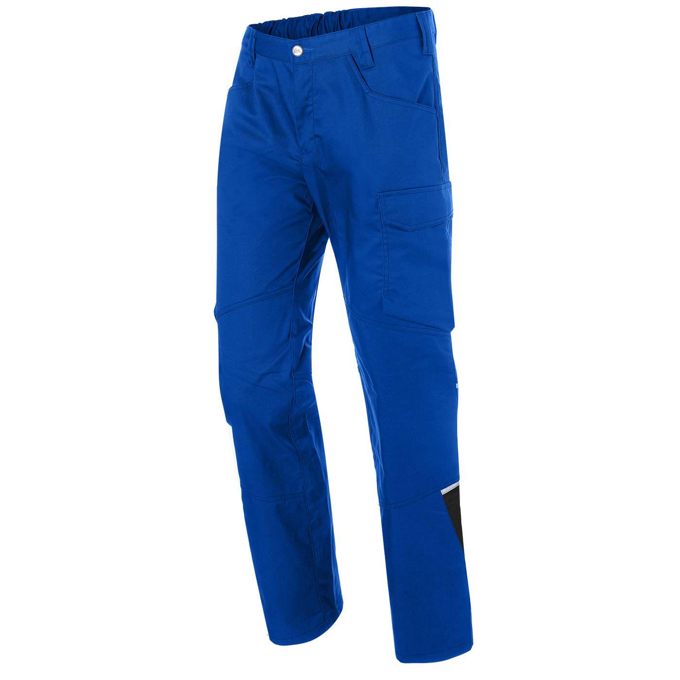 KÜBLER ICONIQ PRO Hose in Kbl.blau/Schwarz – Vorderansicht
