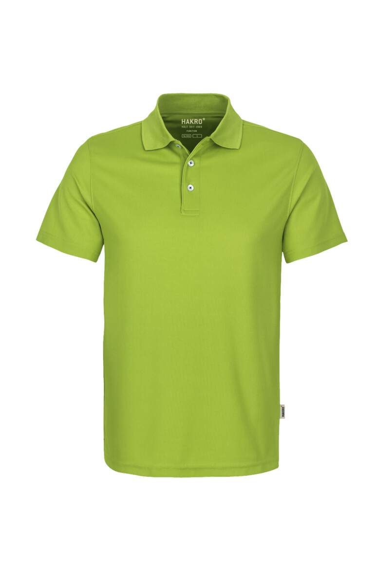 HAKRO 806 Poloshirt COOLMAX® ECO in Kiwi – Vorderansicht