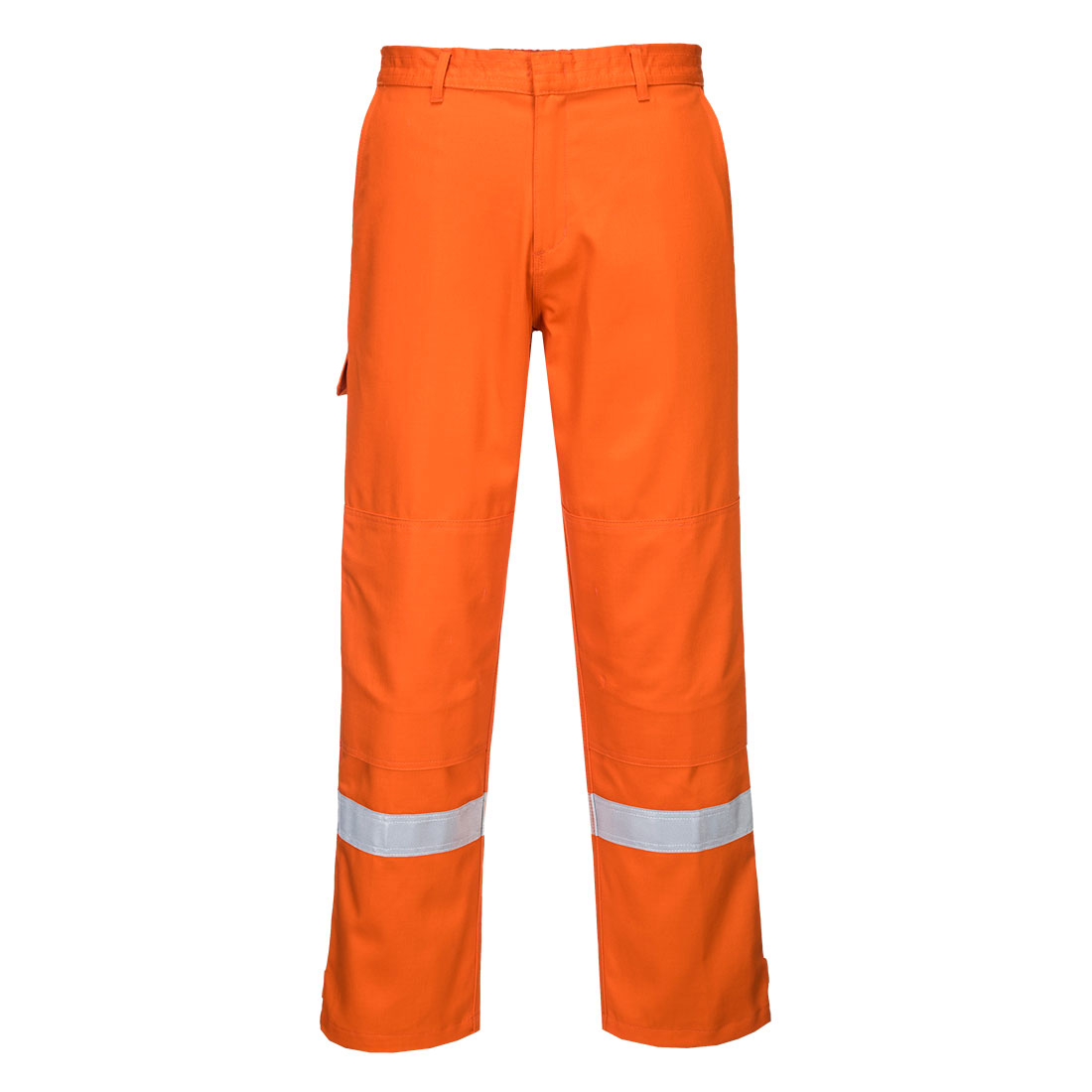 Portwest Bizflame Work FR Women's Trousers in Orange – Vorderansicht