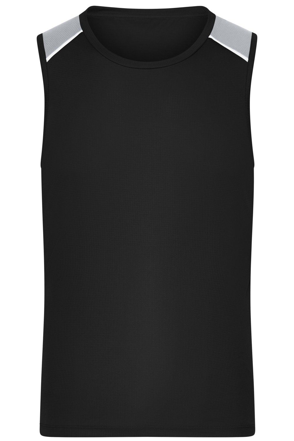 Daiber Men's Running Tank GRS in Black – Vorderansicht
