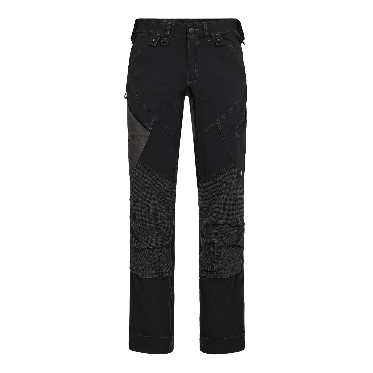 ENGEL X-treme 2366-317 Arbeitshose mit 4-Wege-Stretch in Schwarz – Vorderansicht