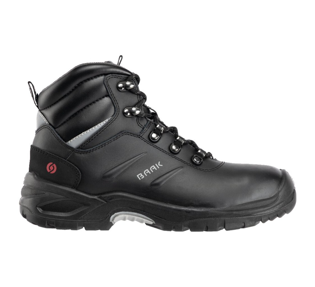 BAAK Stiefel S3 SRC ESD HARRISON in Schwarz – Vorderansicht