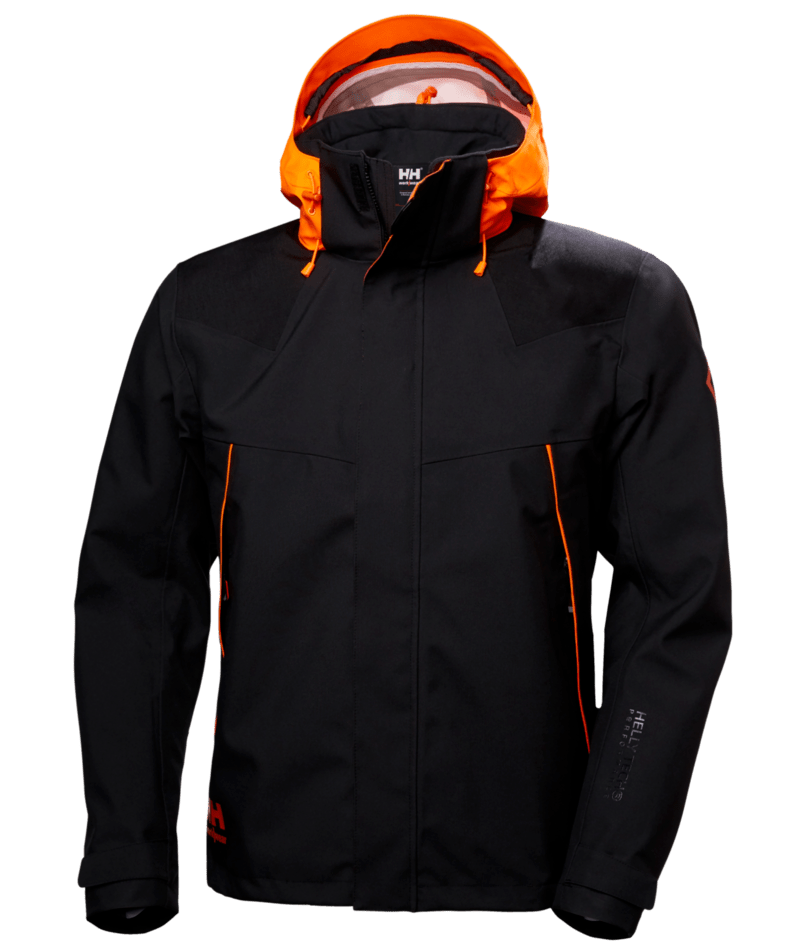 Helly Hansen Workwear CHELSEA EVO SHELL JACKET in Anthrazit – Vorderansicht