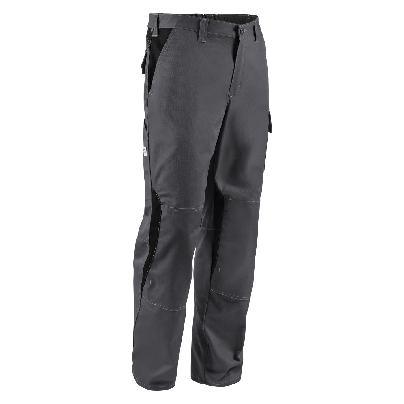 Kübler IMAGE DRESS NEW DESIGN Hose PSA 2 in Anthrazit/Schwarz – Vorderansicht