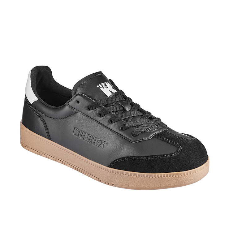 RUNNEX® S1PS-Sicherheitshalbschuhe SportStar in Schwarz – Vorderansicht