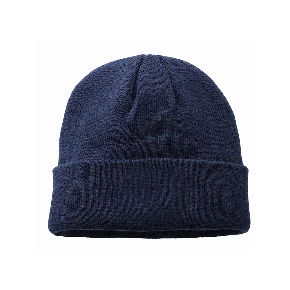 4PROTECT® Strickmütze in Marine – Vorderansicht