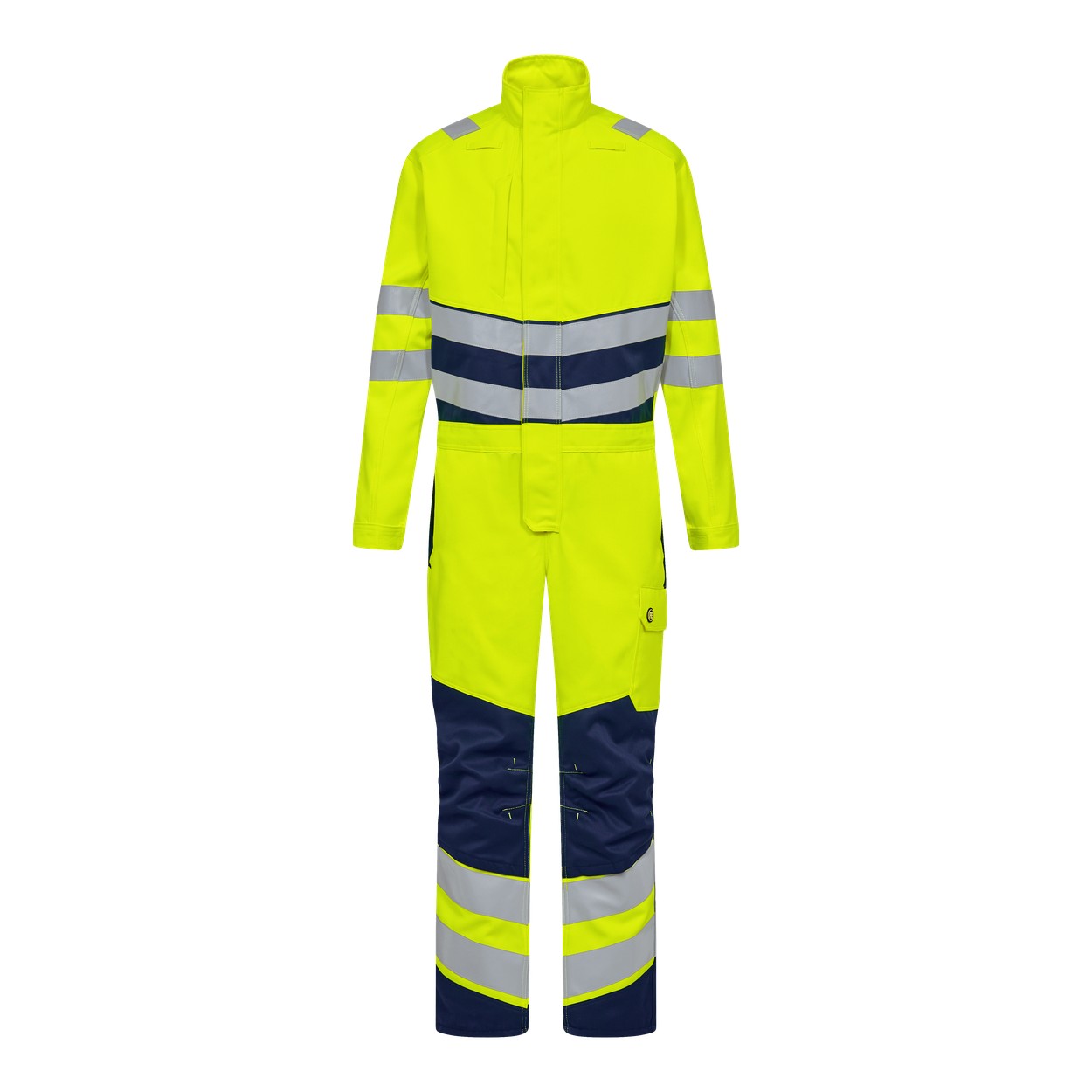 ENGEL Safety+ 4231-188 Overall in Gelb/Blue Ink – Vorderansicht