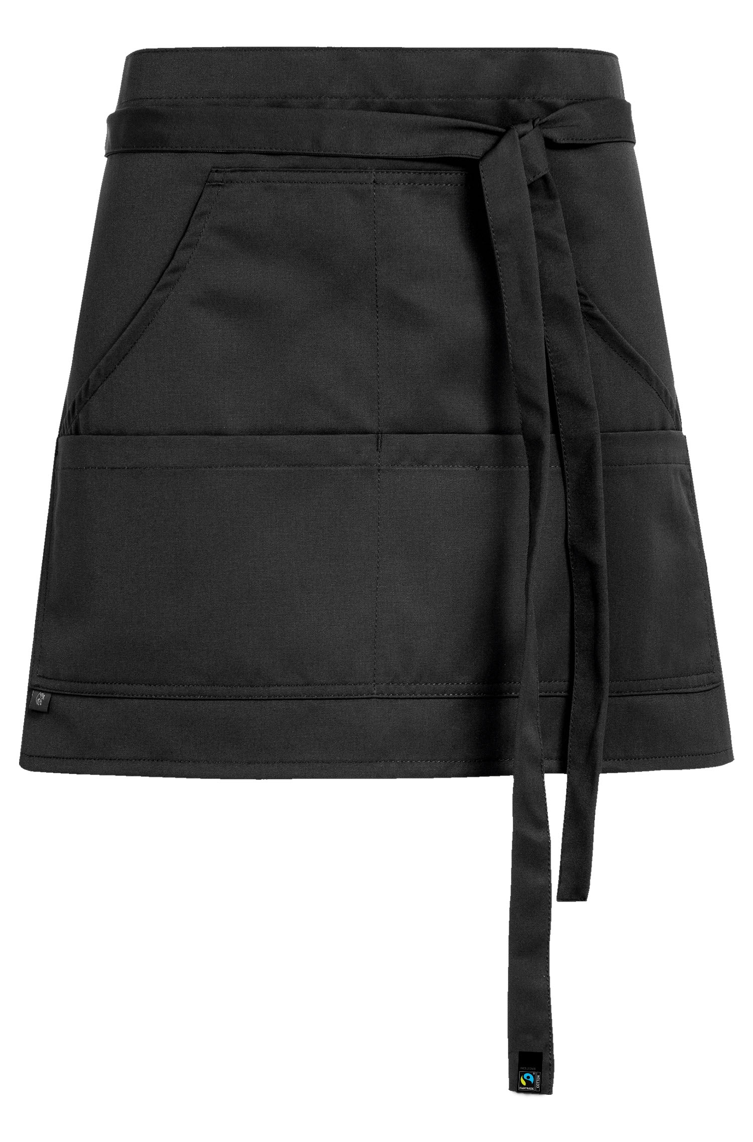 Greiff Vorbinder Tasche 77x40 cm in Schwarz – Vorderansicht