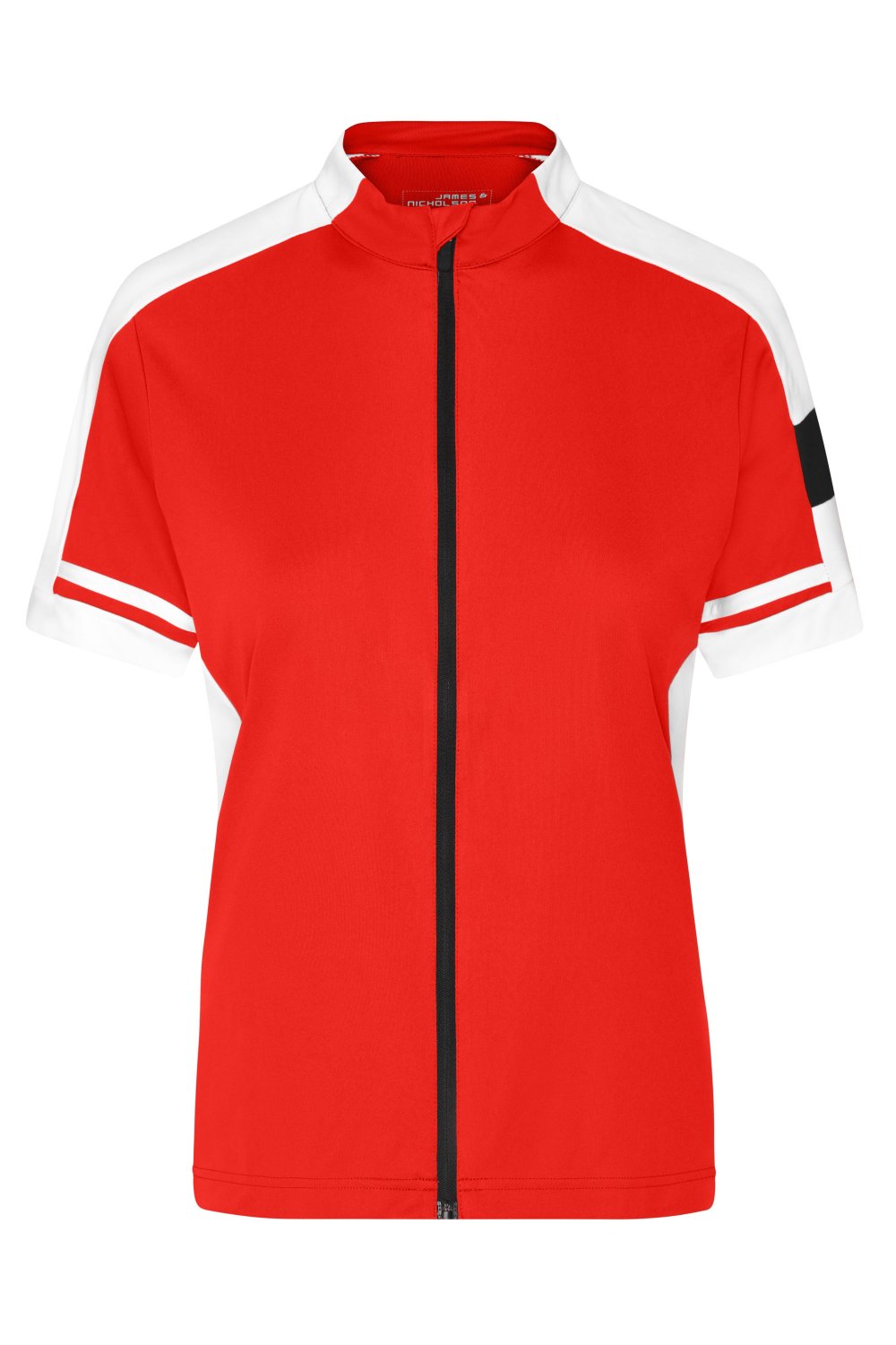 Daiber Ladies' Bike-T Full-Zip in Red – Vorderansicht