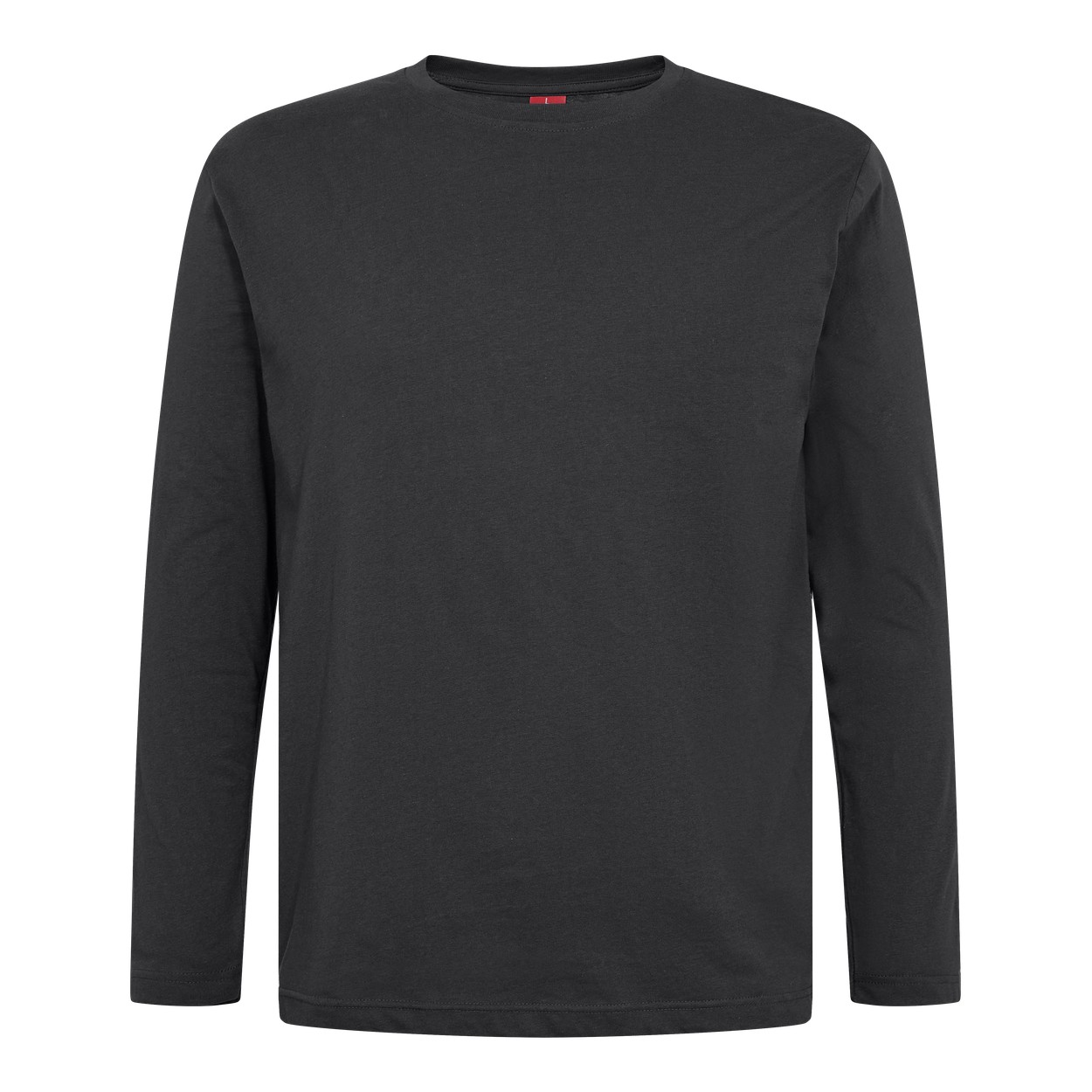 ENGEL Extend 9065-141 langarm-Shirt in Anthrazit Grau – Vorderansicht