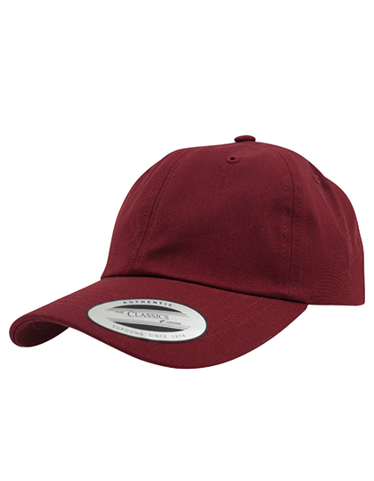 FLEXFIT Low Profile Cotton Twill in Maroon – Vorderansicht