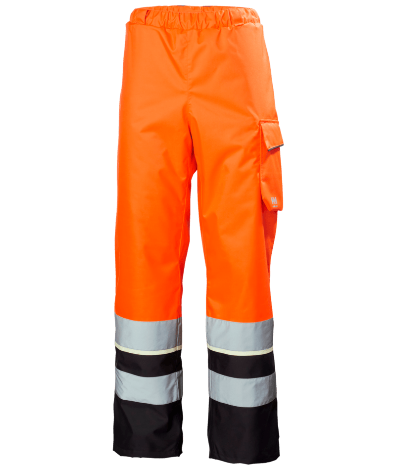 Helly Hansen Workwear UC-ME WINTER PANT CL 2 in Orange/Anthrazit – Vorderansicht