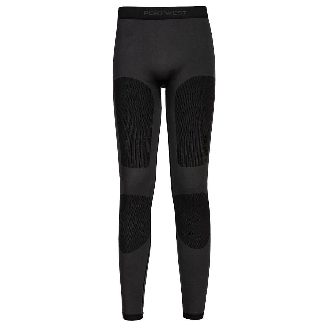 Portwest Dynamic Air Baselayer Legging in Anthrazit – Vorderansicht