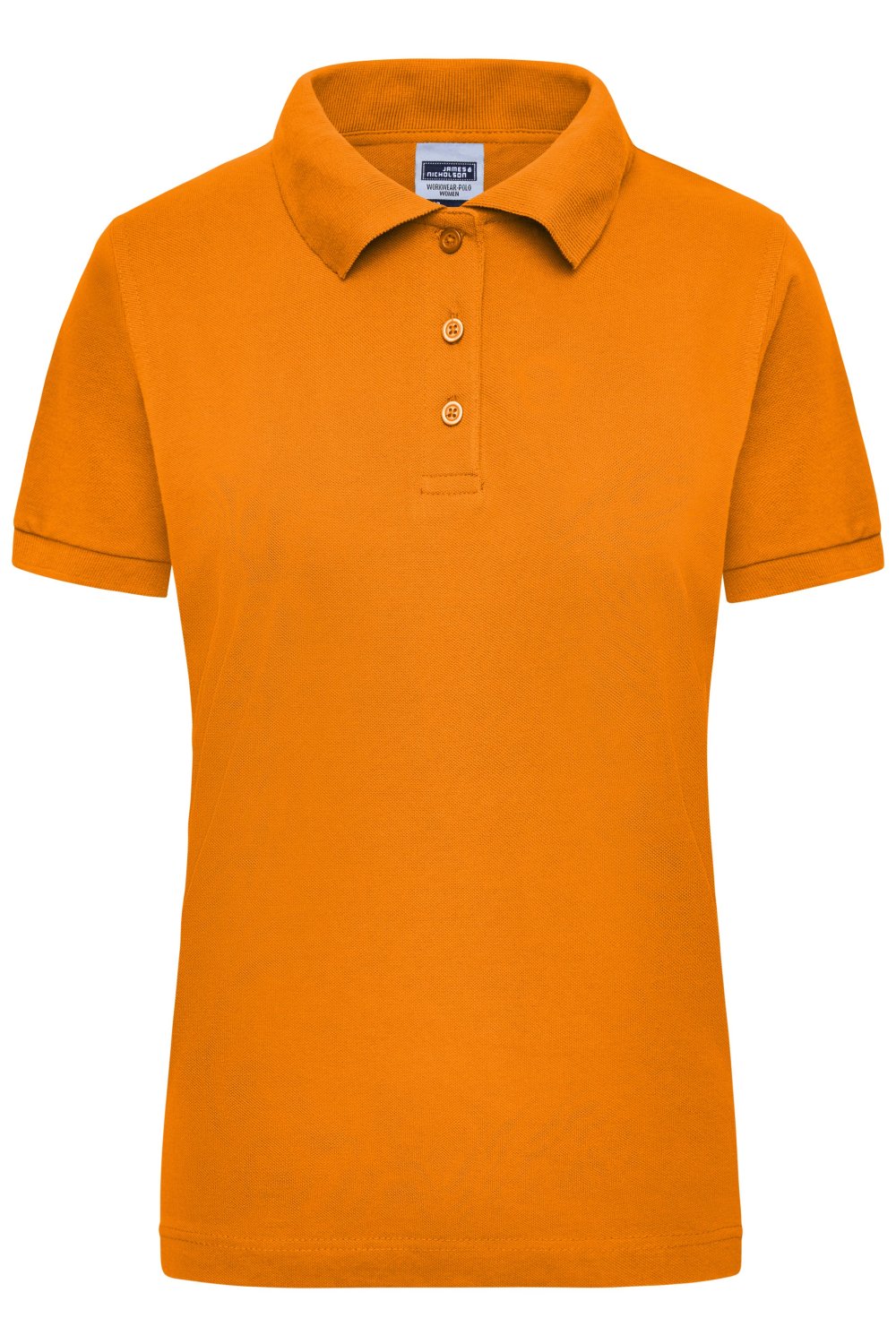 Daiber Workwear Polo Women in Orange – Vorderansicht