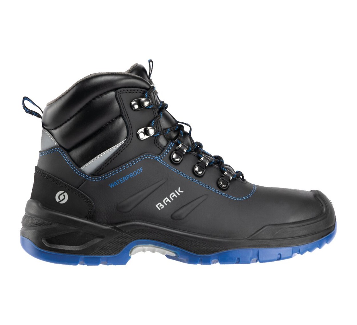BAAK Stiefel S3 SRC ESD WR HARLEY in Schwarz – Vorderansicht