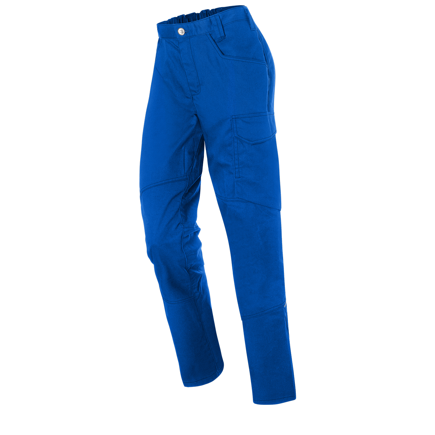 KÜBLER ICONIQ PRO Damenhose in Kbl.blau/Schwarz – Vorderansicht