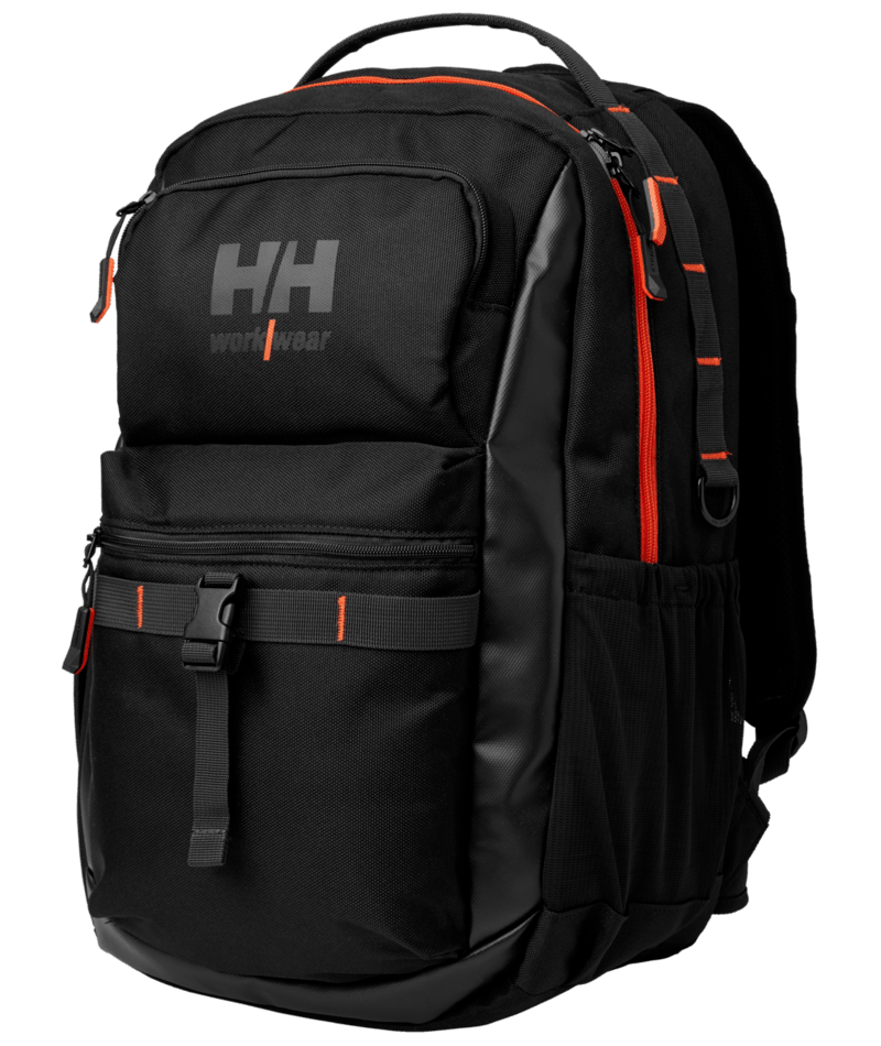 Helly Hansen Workwear WORK DAY BACKPACK in Schwarz – Vorderansicht