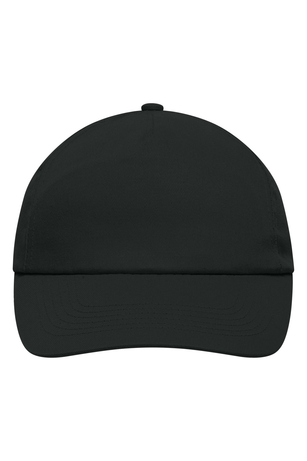 Daiber 5 Panel Promo Cap Laminated in Black – Vorderansicht
