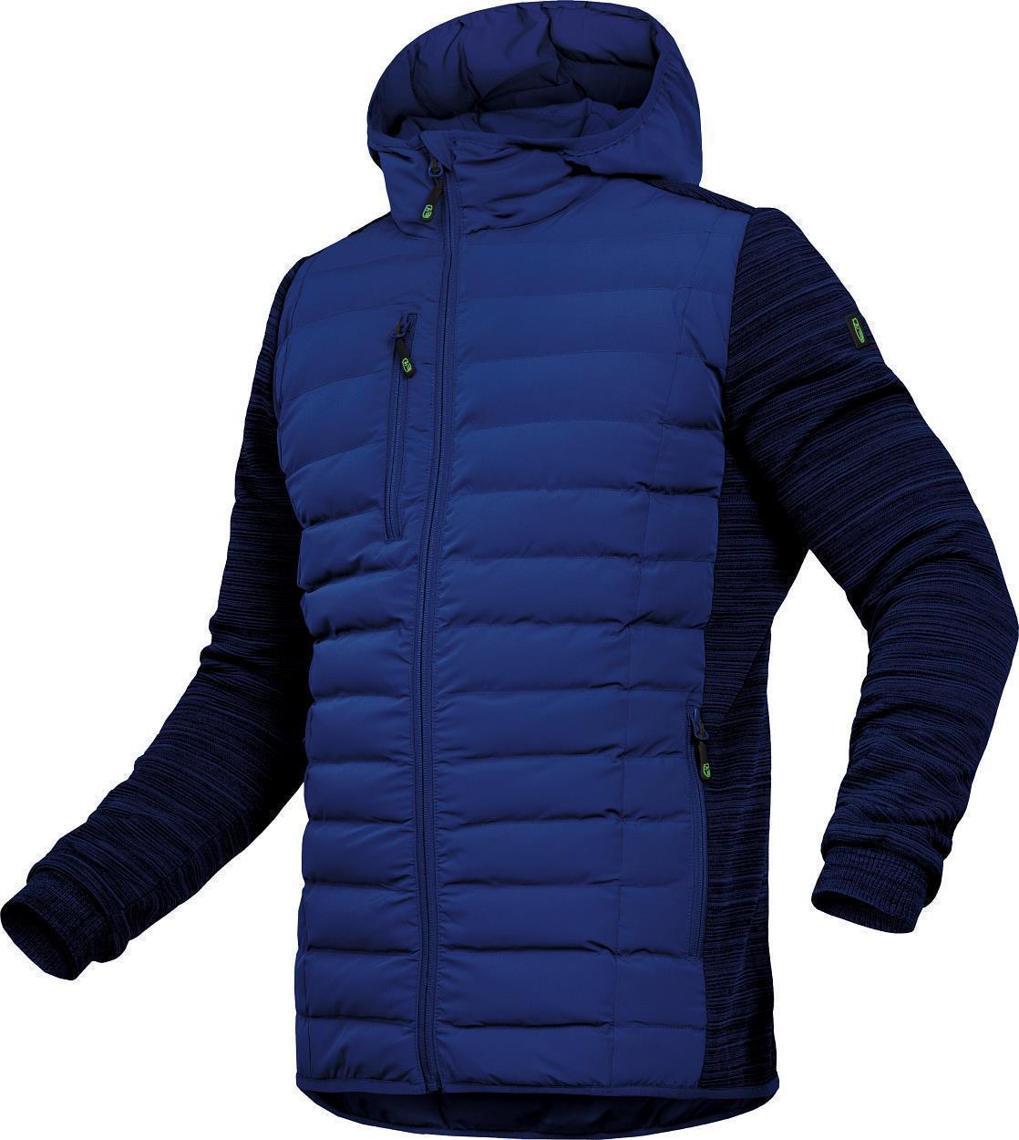 Leibwächter Hybridjacke Casual Line in Kornblau – Vorderansicht