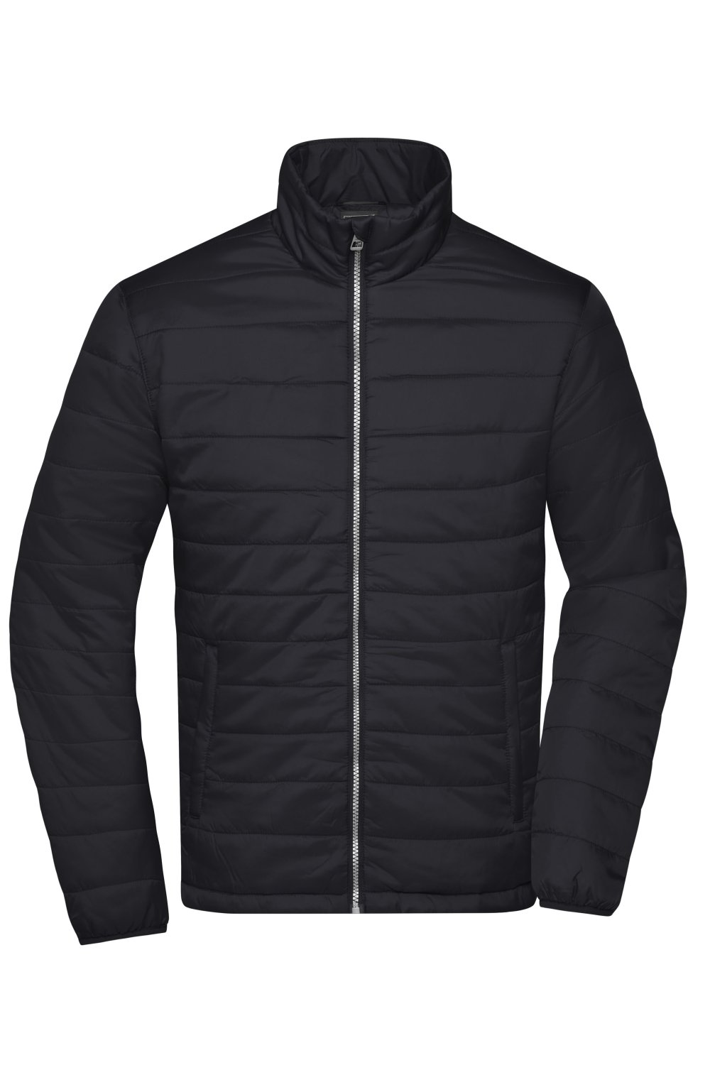 Daiber Men's Padded Jacket in Black – Vorderansicht
