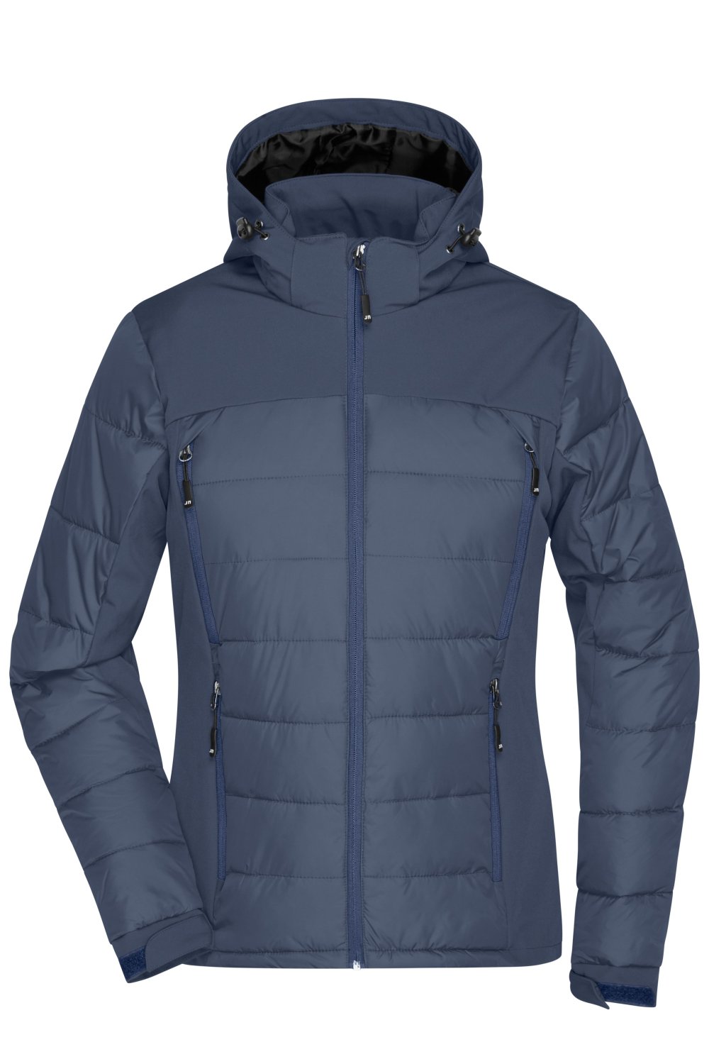 Daiber Ladies' Outdoor Hybrid Jacket in Navy – Vorderansicht