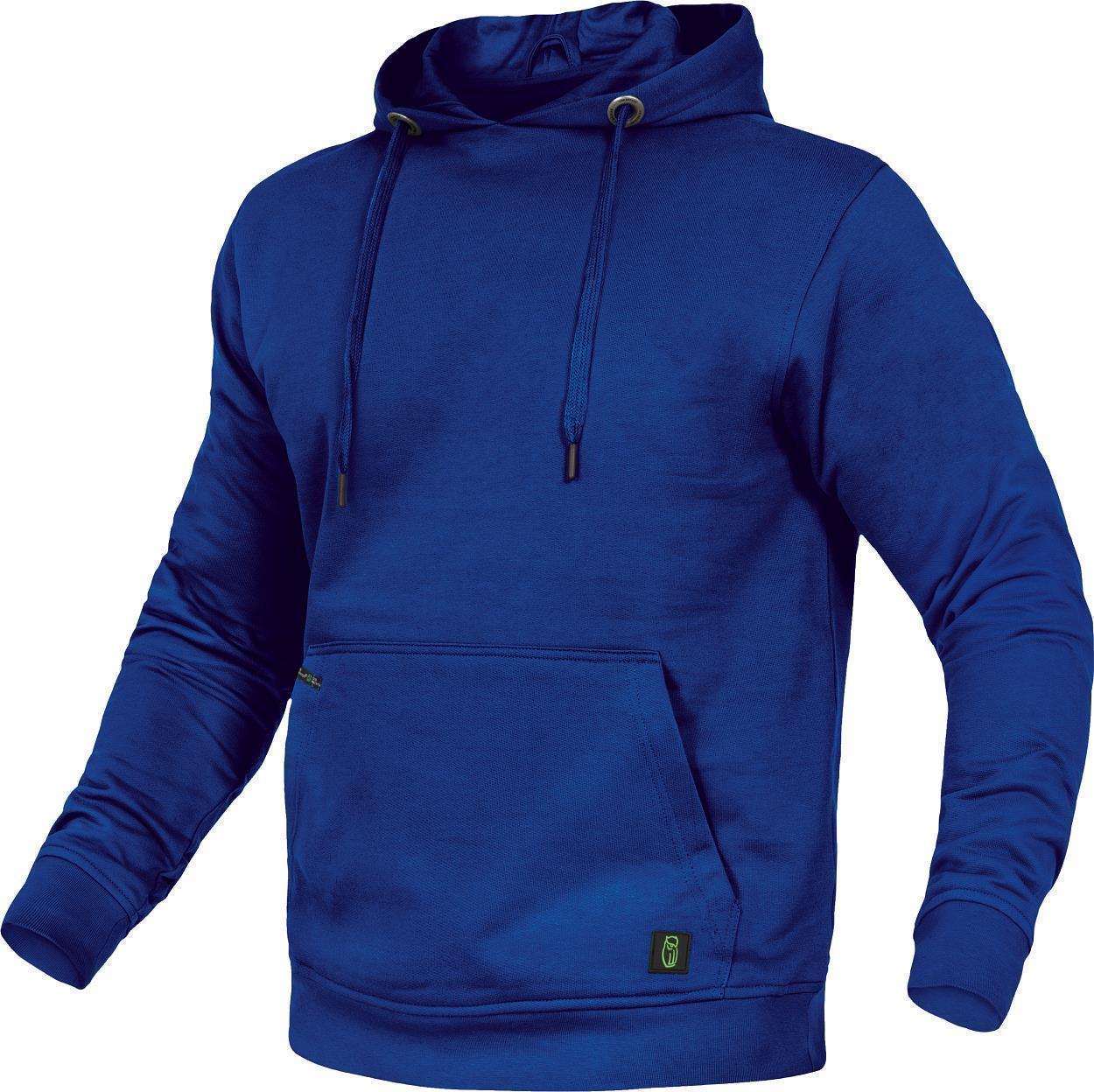 Leibwächter Hoodie "Kim" Classic Line in Kornblau – Vorderansicht
