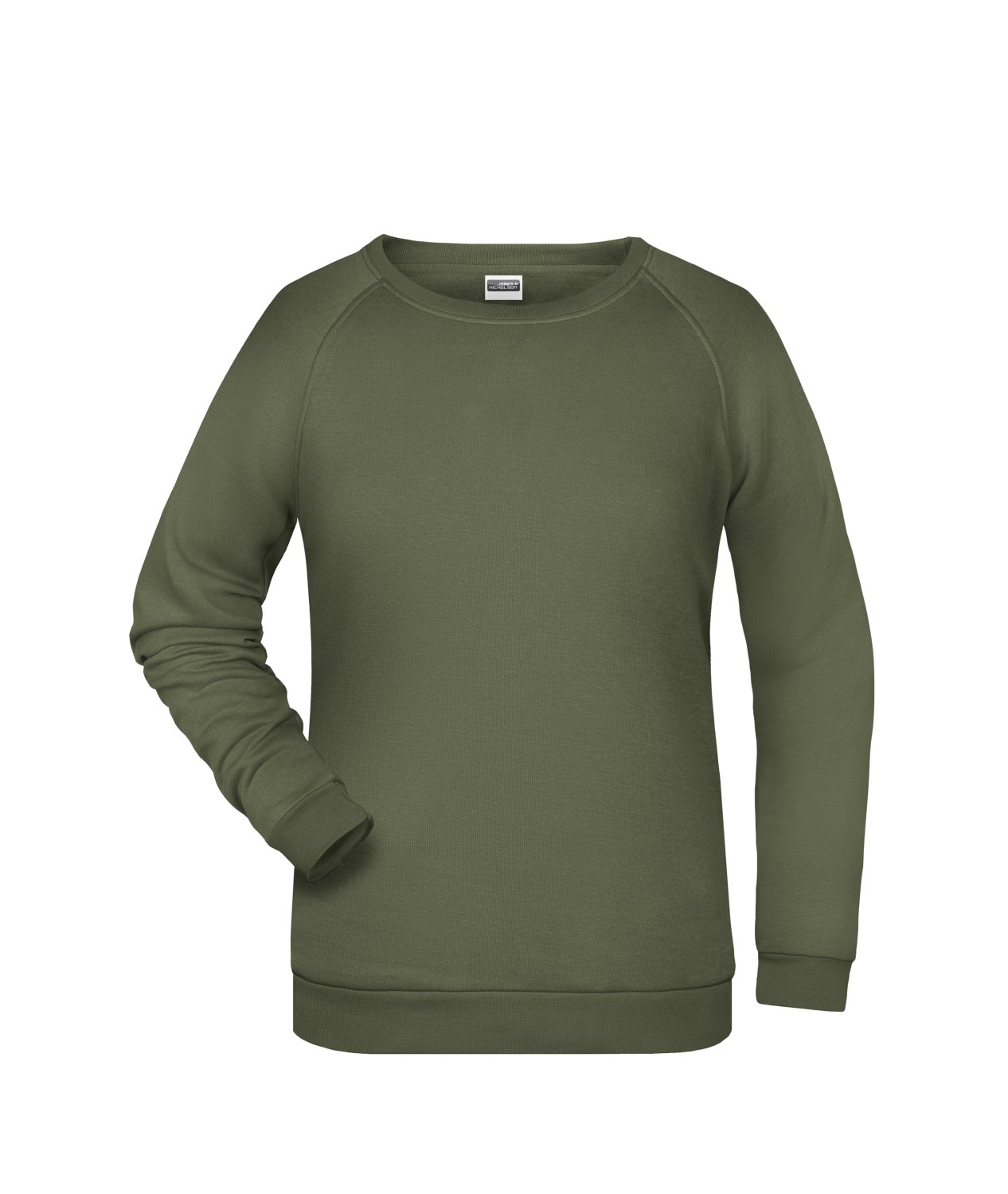 Daiber Ladies' Promo Sweat in Olive – Vorderansicht