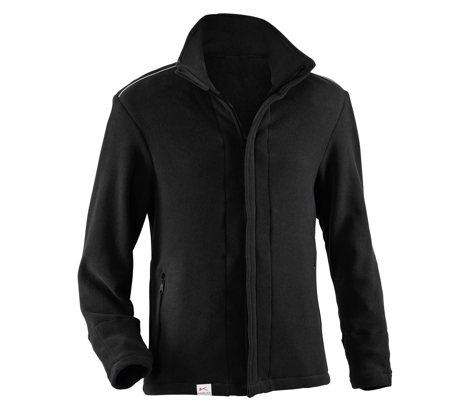 Kübler SAFETY 8 Fleecejacke PSA 3 in Schwarz – Vorderansicht