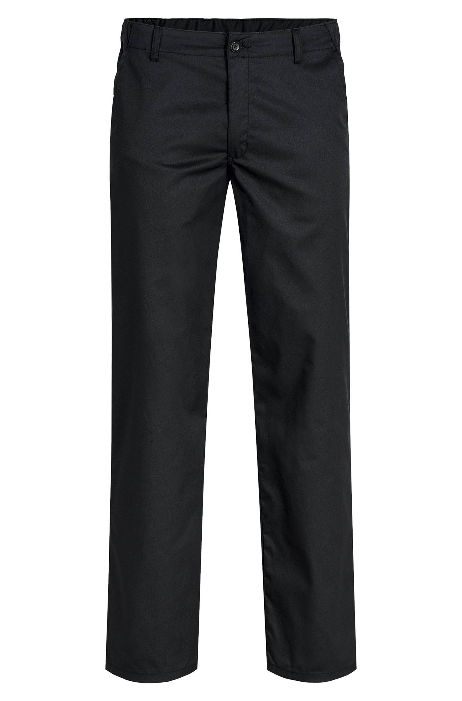 Greiff Herren-Hose RF Kitchen in Schwarz – Vorderansicht