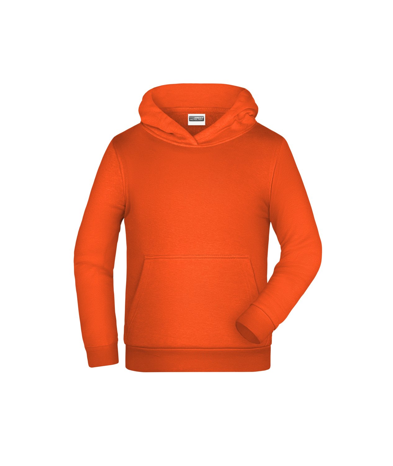 Daiber Children Promo Hoody in Orange – Vorderansicht