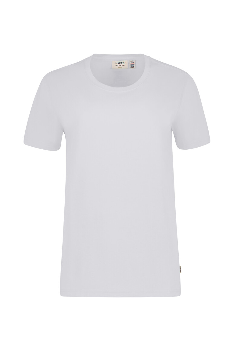 HAKRO 593 T-Shirt Bio-Baumwolle in Weiß – Vorderansicht