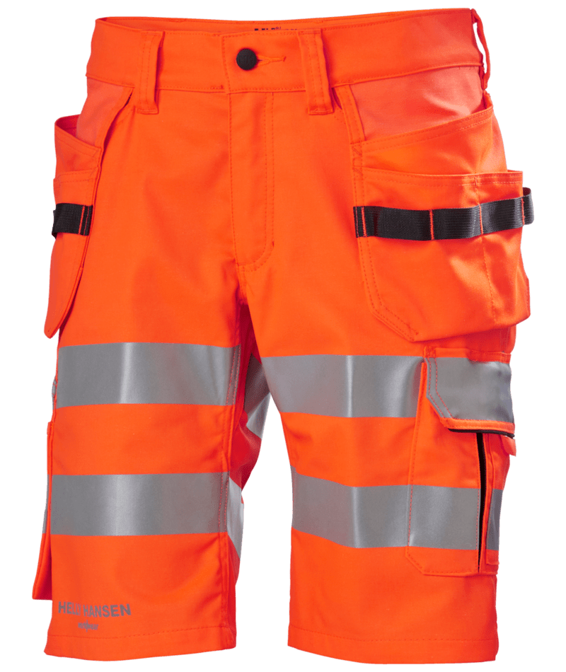 Helly Hansen Workwear ALNA 2.0 CONS SHORTS in Orange/Anthrazit – Vorderansicht