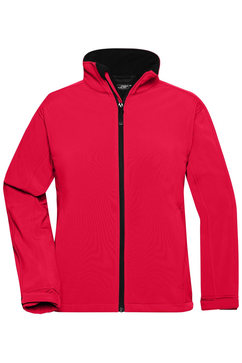 Daiber Ladies' Softshell Jacket in Red – Vorderansicht